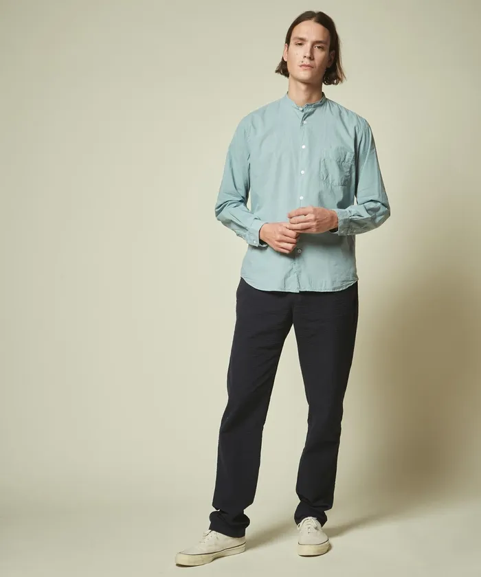 Men Hartford Shirts Oyster Cotton Voile Premium Shirt