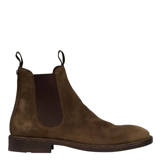 Men Jace Taupe Suede Boots Windsor Smith Boots