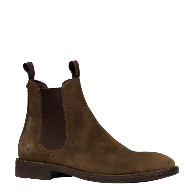 Men Jace Taupe Suede Boots Windsor Smith Boots