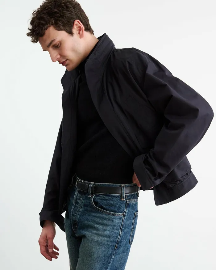 Men Jackets and Coats Nili Lotan RHETT JACKET Dark Navy