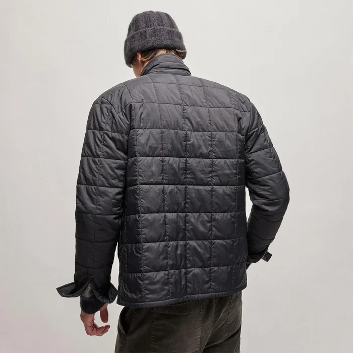 Men JacketsOuterwear James Perse Quilted Shirt Jacket Black