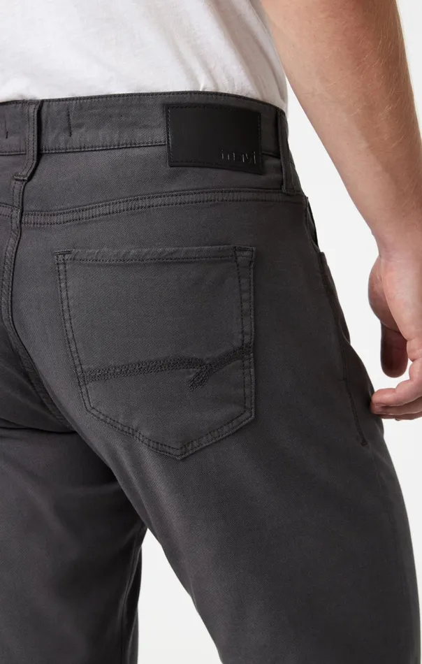Men Jake Slim Leg In Ash Luxe Twill Mavi Jeans Pants Men Jake Slim Leg In Ash Luxe Twill Mavi Jeans Pants