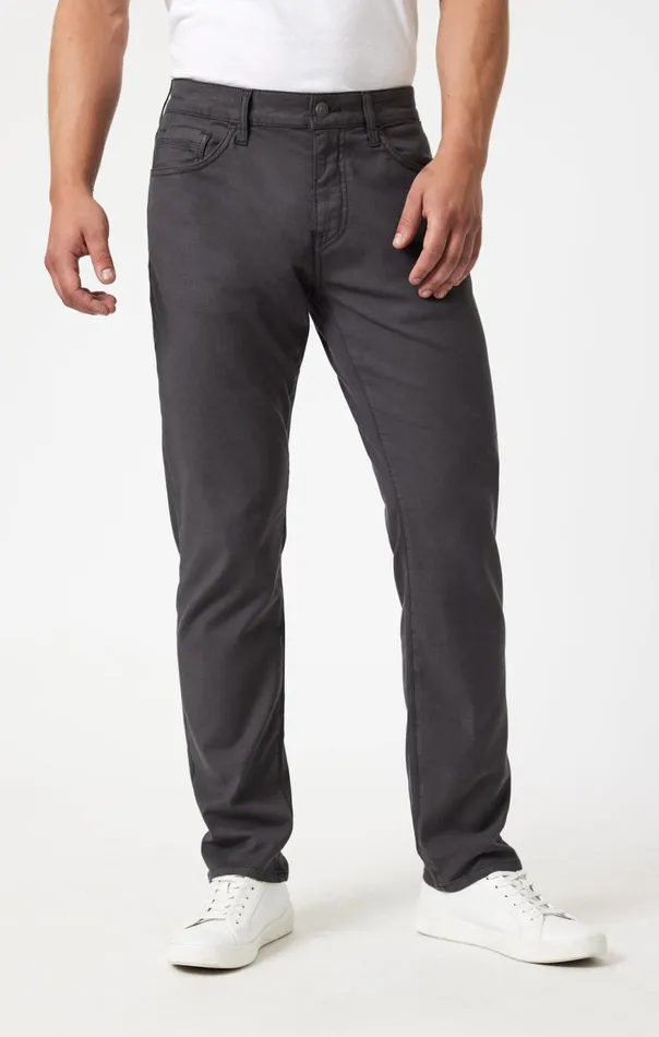 Men Jake Slim Leg In Ash Luxe Twill Mavi Jeans Pants Men Jake Slim Leg In Ash Luxe Twill Mavi Jeans Pants