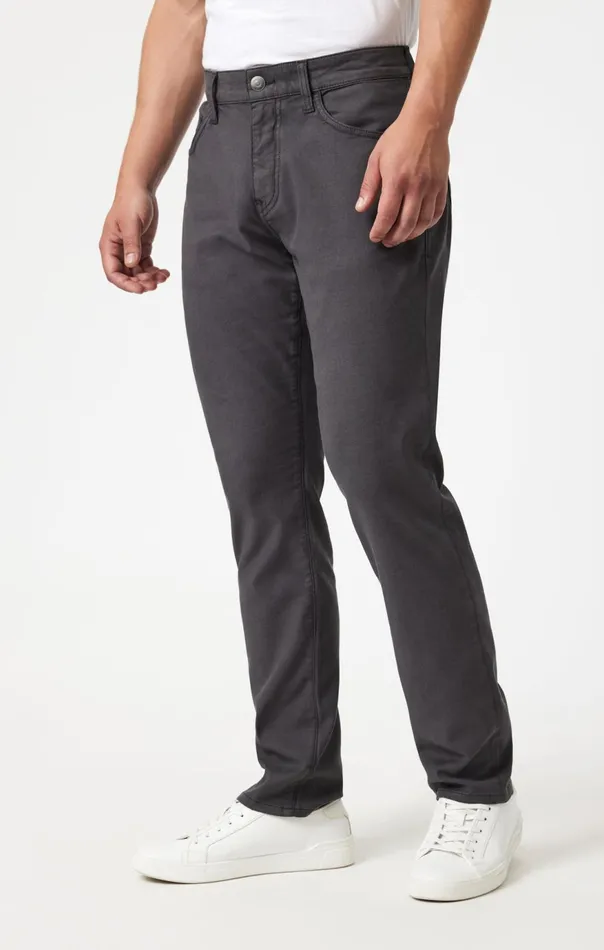 Men Jake Slim Leg In Ash Luxe Twill Mavi Jeans Pants Men Jake Slim Leg In Ash Luxe Twill Mavi Jeans Pants