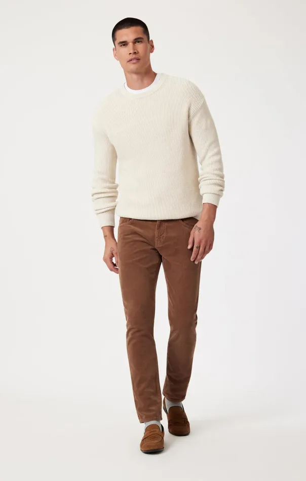 Men Jake Slim Leg In Camel Cord Mavi Jeans Pants