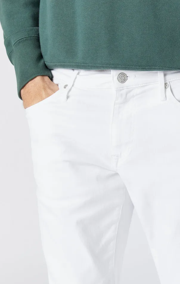 Men Jake Slim Leg In Double White Supermove Mavi Jeans Denim Men Jake Slim Leg In Double White Supermove Mavi Jeans Denim