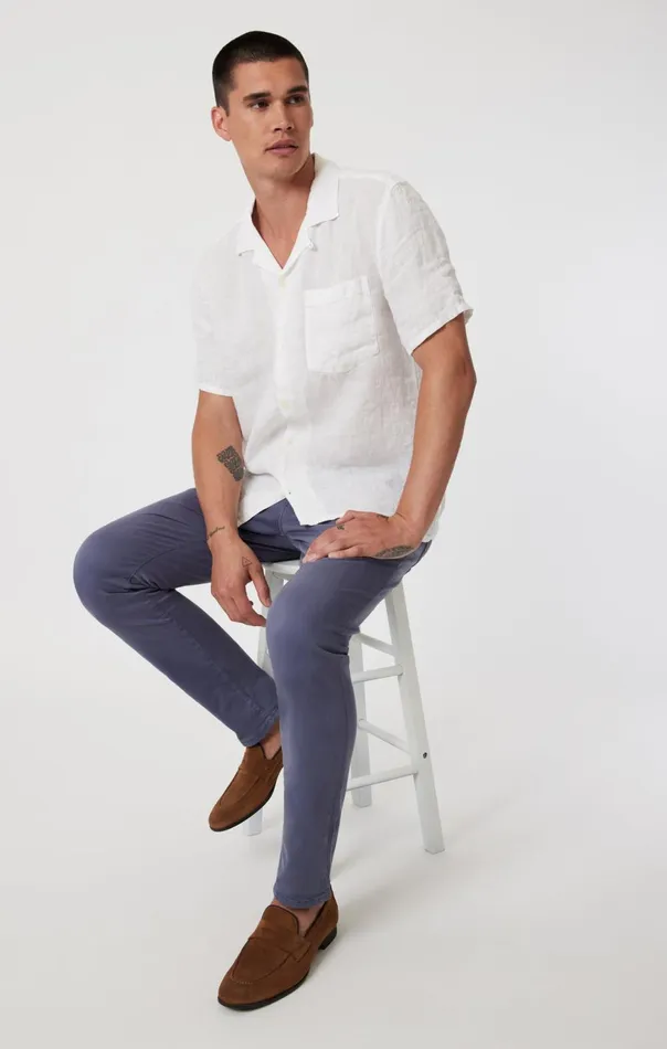 Men Jake Slim Leg In Indigo Twill Mavi Jeans Pants Men Jake Slim Leg In Indigo Twill Mavi Jeans Pants