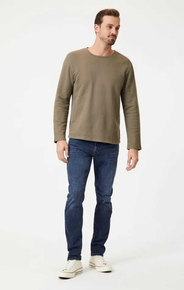 Men Jake Slim Leg In Mid Tonal Ink Williamsburg Mavi Jeans Denim