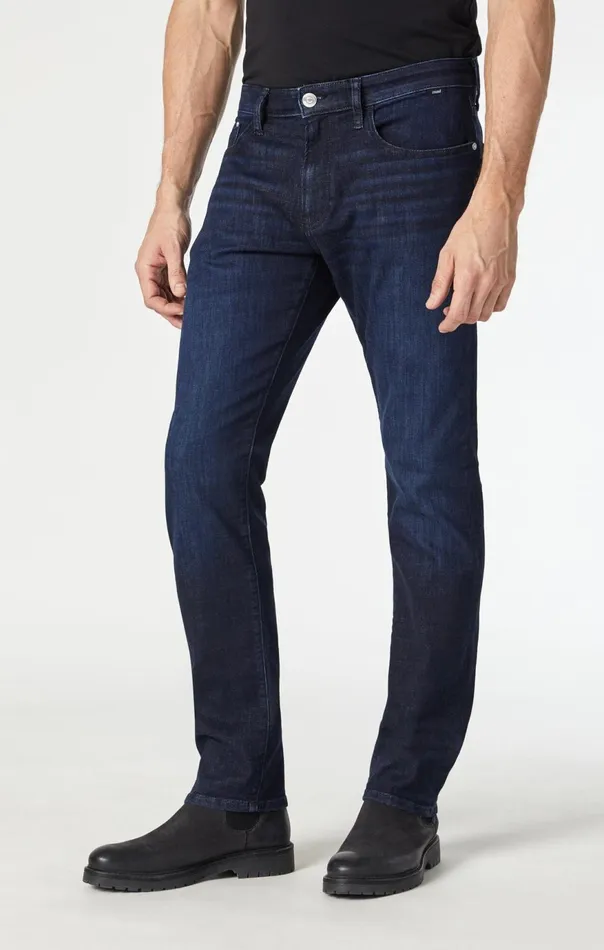 Men Jake Slim Leg In Midnight Sky Feather Blue Mavi Jeans Denim Men Jake Slim Leg In Midnight Sky Feather Blue Mavi Jeans Denim