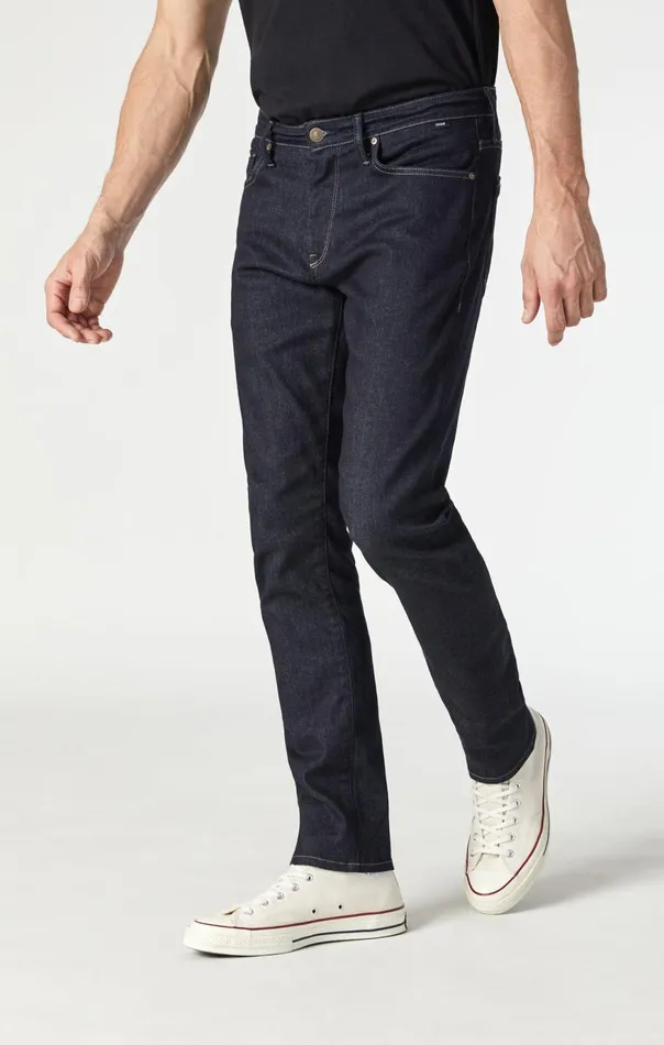 Men Jake Slim Leg In Rinse Pro Darktech Mavi Jeans Denim Men Jake Slim Leg In Rinse Pro Darktech Mavi Jeans Denim