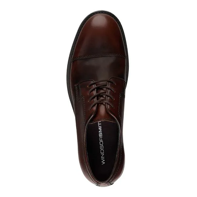 Men Kaison Tobacco Leather Shoes Windsor Smith Shoes