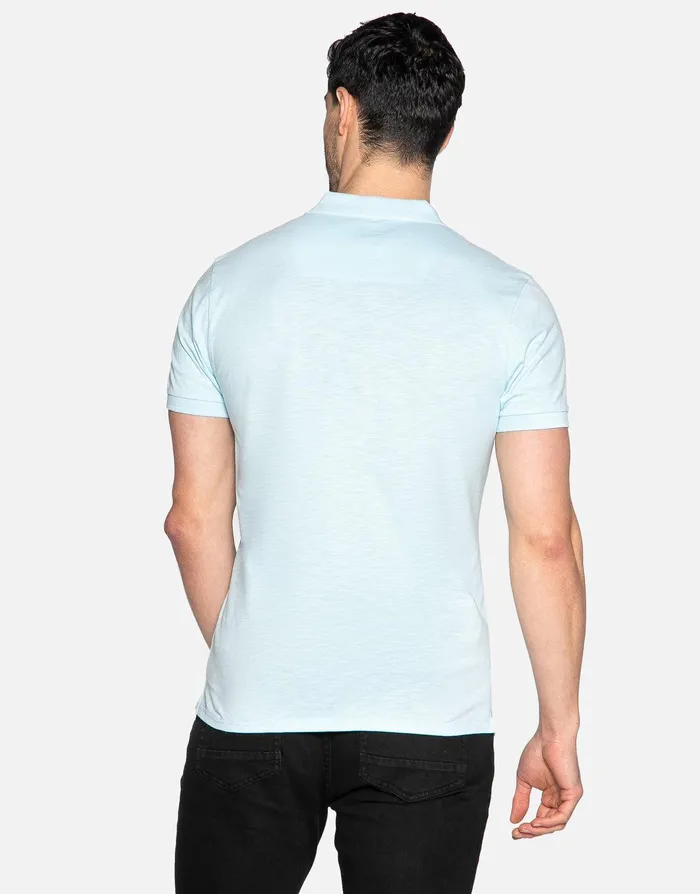 Men Light Blue Short Sleeve Polo Shirt Blue Threadbare Polo Shirts Men Light Blue Short Sleeve Polo Shirt Blue Threadbare Polo Shirts