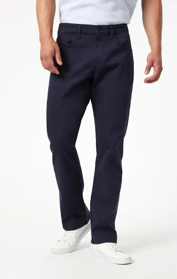 Men Matt Relaxed Straight Leg In Dark Navy Casual Twill Mavi Jeans Pants Men Matt Relaxed Straight Leg In Dark Navy Casual Twill Mavi Jeans Pants