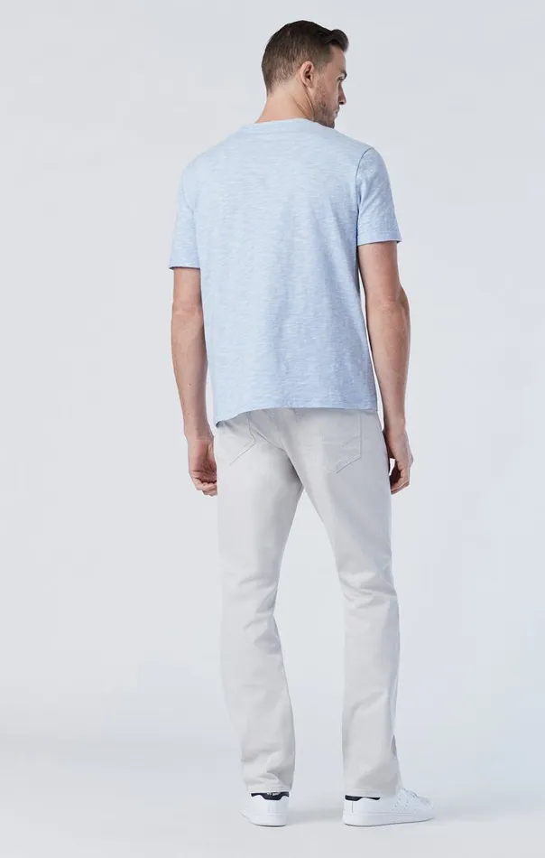 Men Matt Relaxed Straight Leg In Oyster Mushroom Twill Mavi Jeans Pants Men Matt Relaxed Straight Leg In Oyster Mushroom Twill Mavi Jeans Pants