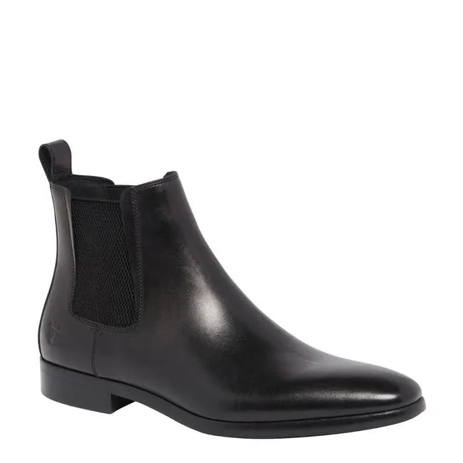 Men Matteo Black Leather Boots Windsor Smith Boots