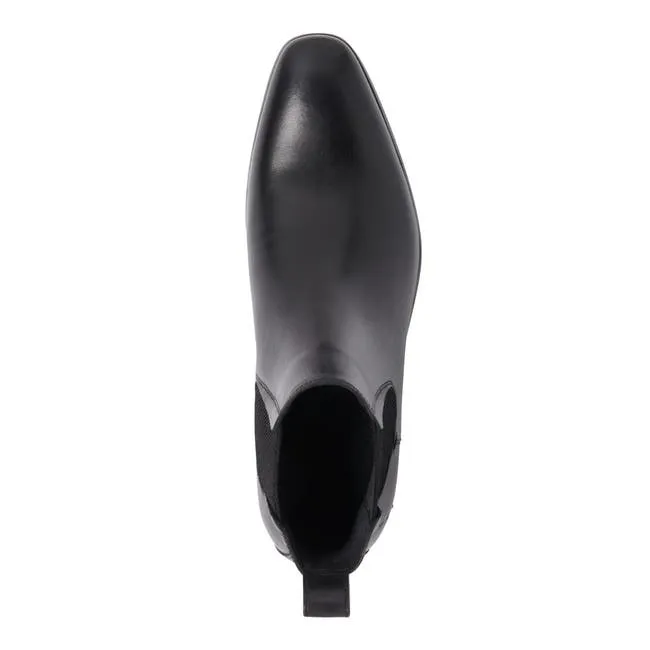 Men Matteo Black Leather Boots Windsor Smith Boots
