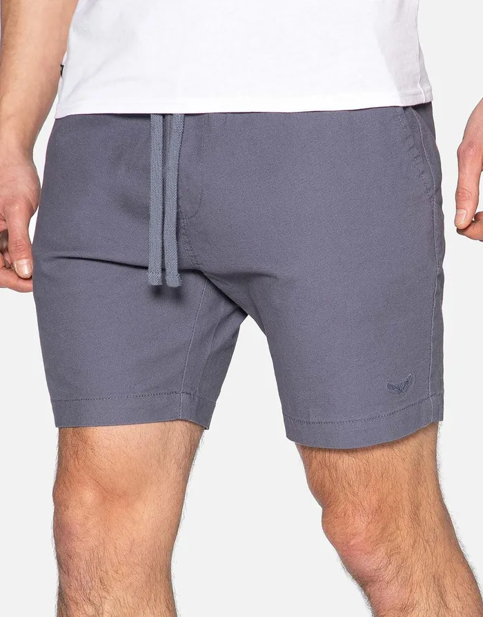 Men Misty Blue Jogger Style Chino Shorts Misty Blue Threadbare Shorts Men Misty Blue Jogger Style Chino Shorts Misty Blue Threadbare Shorts