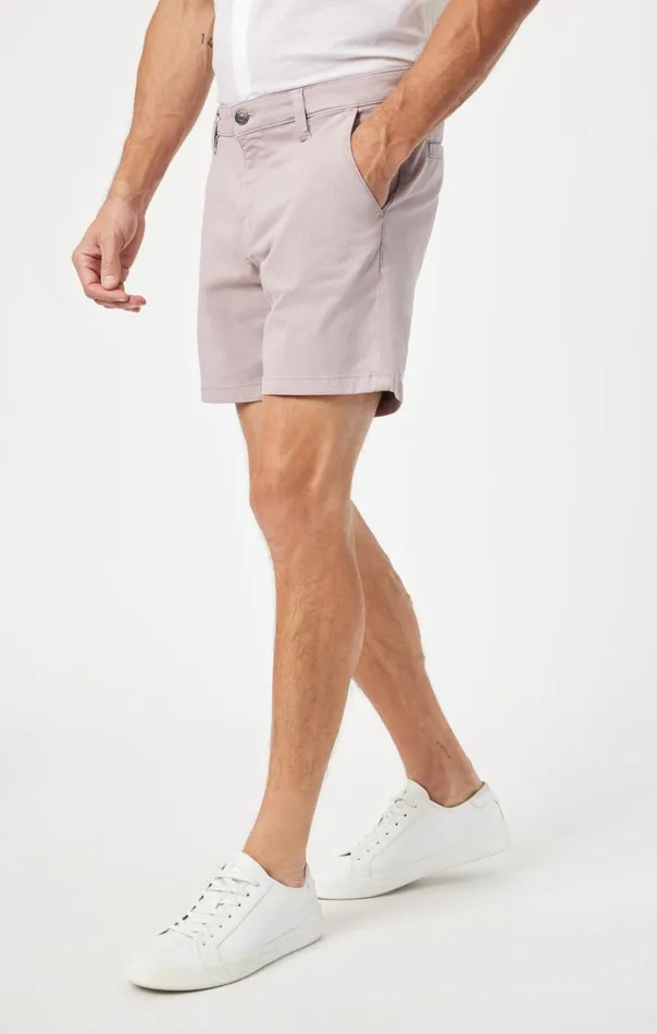Men Nate Shorts In Rose Twill Mavi Jeans Shorts Men Nate Shorts In Rose Twill Mavi Jeans Shorts