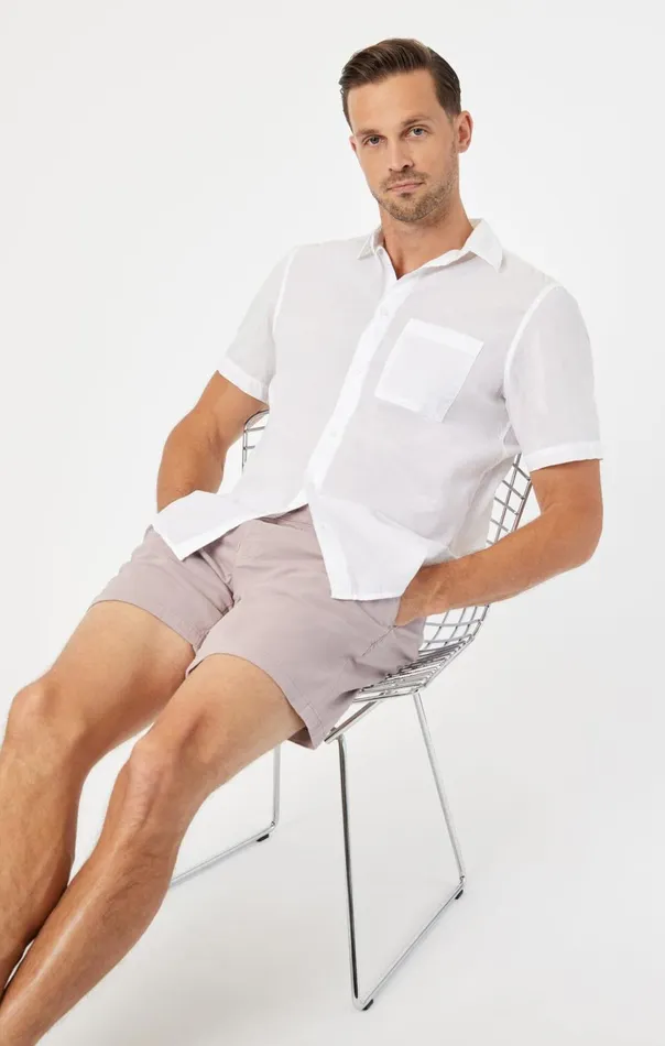 Men Nate Shorts In Rose Twill Mavi Jeans Shorts Men Nate Shorts In Rose Twill Mavi Jeans Shorts