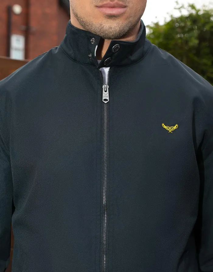 Men Navy Classic Harrington Jacket Navy Threadbare Jacket and Coats Men Navy Classic Harrington Jacket Navy Threadbare Jacket and Coats