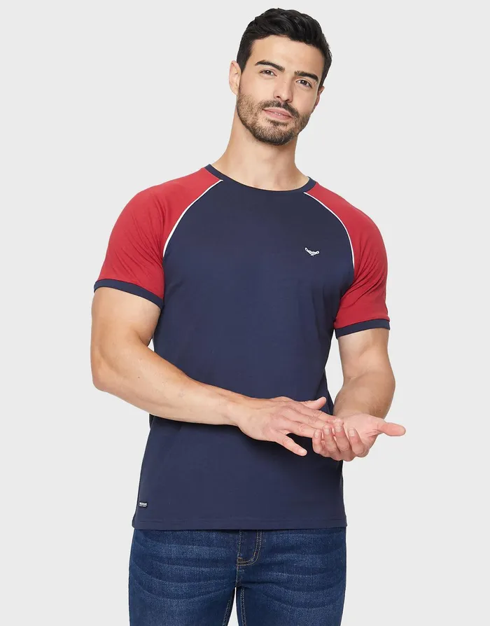 Men Navy Mix Raglan Short Sleeve TShirts 3 Pack Navy Mix Threadbare TShirts Men Navy Mix Raglan Short Sleeve TShirts 3 Pack Navy Mix Threadbare TShirts