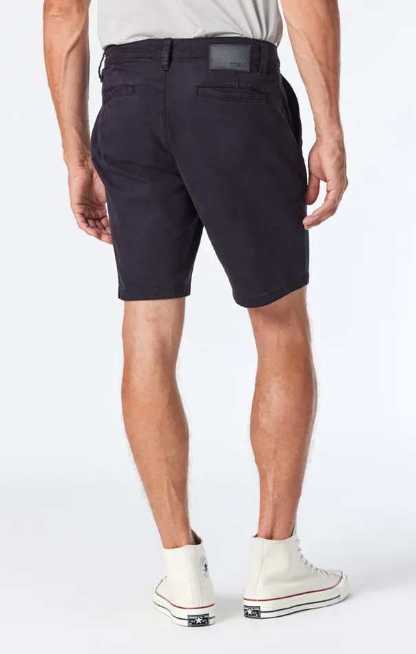 Men Noah Shorts In Black Twill Mavi Jeans Shorts Men Noah Shorts In Black Twill Mavi Jeans Shorts