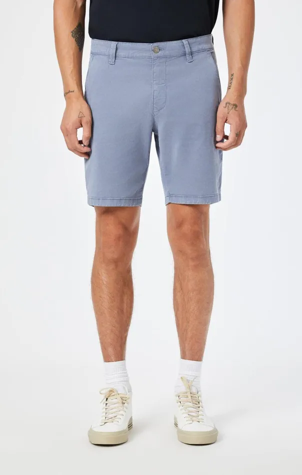 Men Noah Shorts In Flint Stone Luxe Twill Mavi Jeans Shorts Men Noah Shorts In Flint Stone Luxe Twill Mavi Jeans Shorts