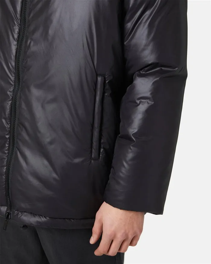 Men OUTERWEAR Iceberg Nylon Down Jacket With Logo Men OUTERWEAR Iceberg Nylon Down Jacket With Logo