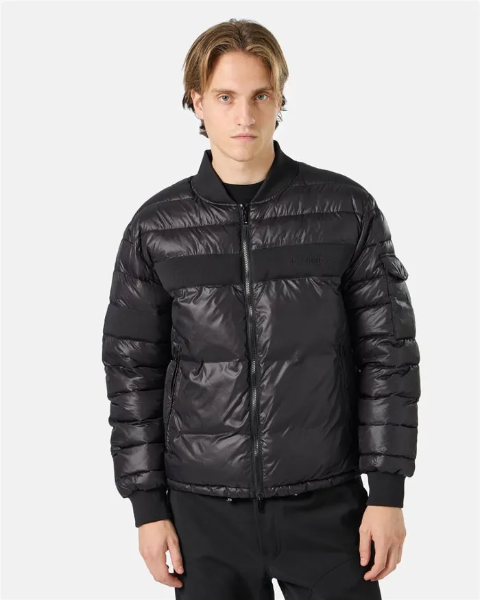 Men OUTERWEAR Iceberg Nylon Jacket With Allover Logo Men OUTERWEAR Iceberg Nylon Jacket With Allover Logo