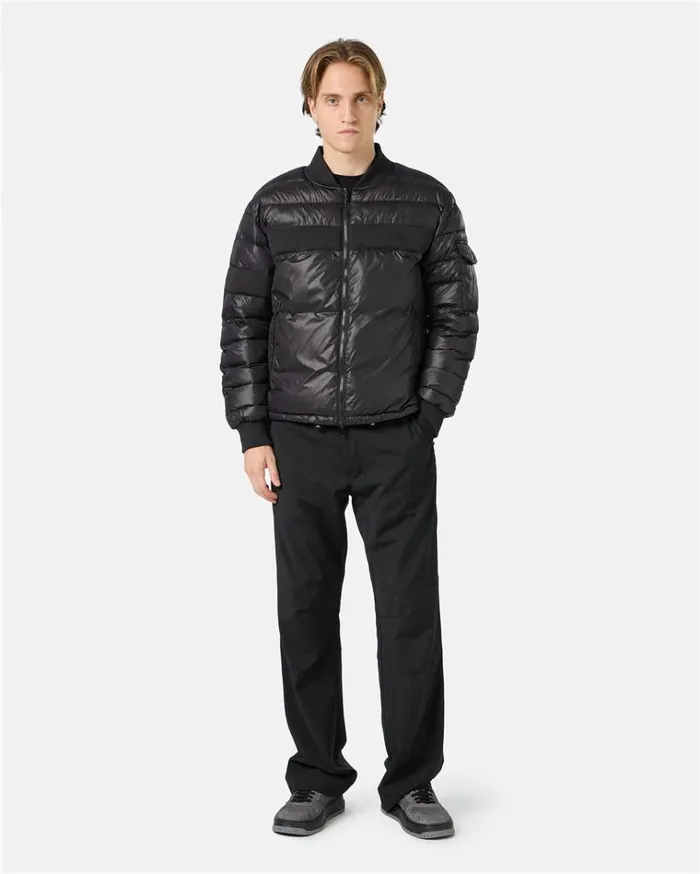 Men OUTERWEAR Iceberg Nylon Jacket With Allover Logo Men OUTERWEAR Iceberg Nylon Jacket With Allover Logo