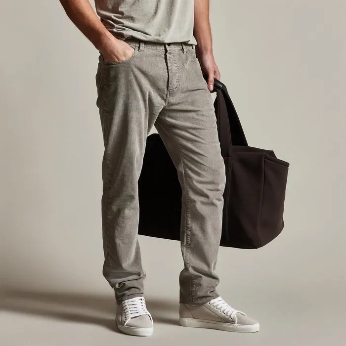 Men PantsDenim James Perse 5 Pocket Corduroy Pant Dapple Pigment
