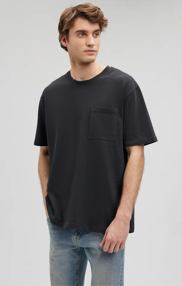 Men Pocket TShirt In Pirate Black Mavi Jeans TShirts