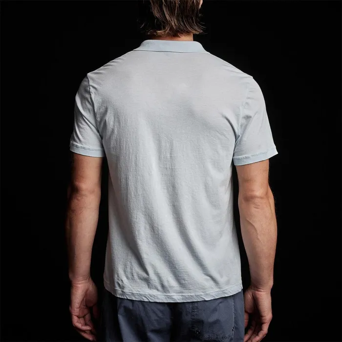 Men PolosNovelty Tops James Perse Luxe Lotus Jersey Polo Memory
