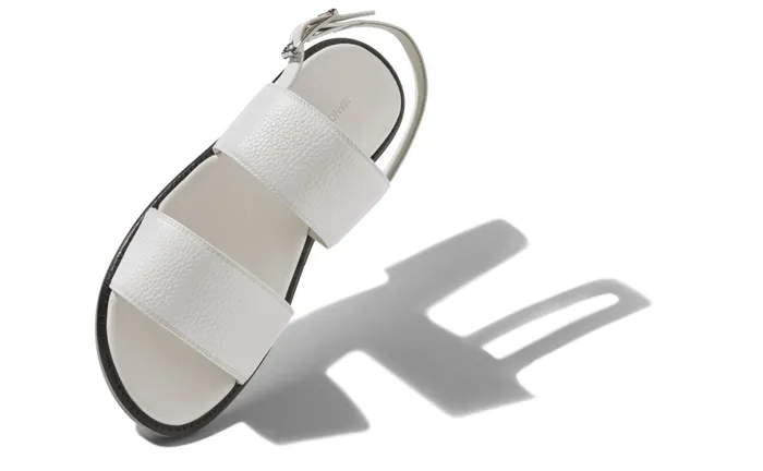 Men Sandals Manolo Blahnik BULGOBIS White Calf Leather Sandals Men Sandals Manolo Blahnik BULGOBIS White Calf Leather Sandals