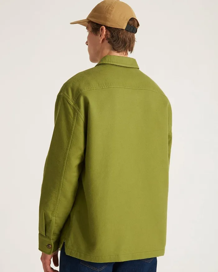 Men Saturdays NYC Shirts Driessen Overshirt Mayfly Men Saturdays NYC Shirts Driessen Overshirt Mayfly