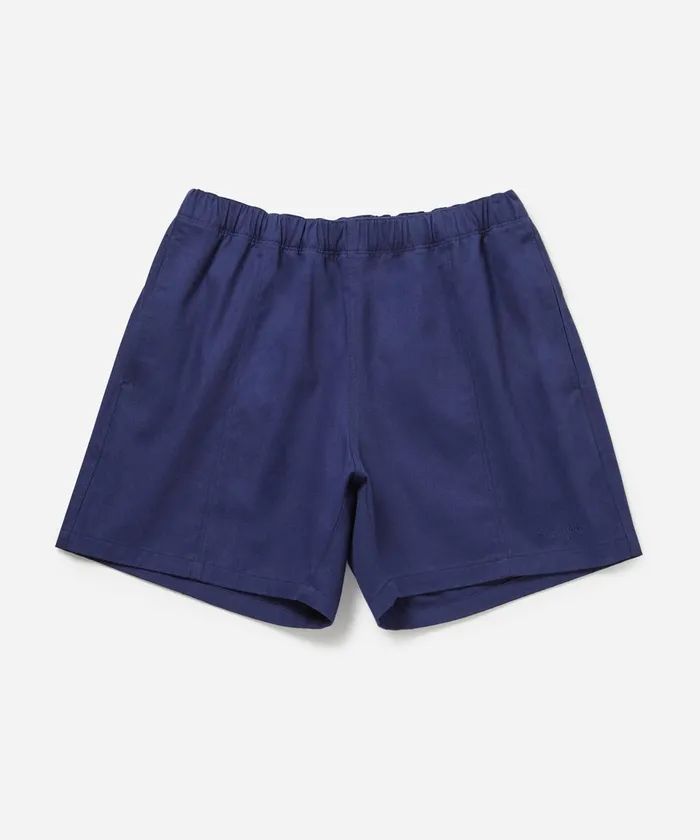 Men Saturdays NYC Shorts Mario Cotton Gym Short Ocean