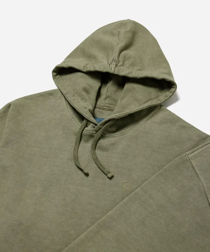 Men Saturdays NYC Sweatshirts and Sweatpants Warren Pigment Dyed Hoodie Armygreen Men Saturdays NYC Sweatshirts and Sweatpants Warren Pigment Dyed Hoodie Armygreen