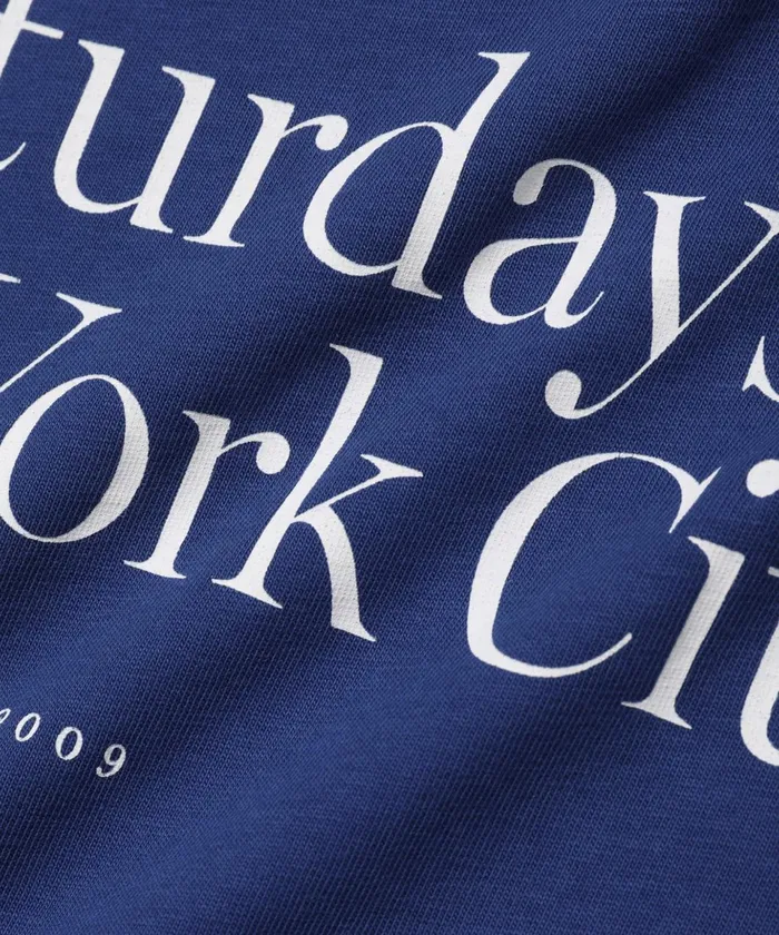 Men Saturdays NYC Tees Miller Standard SS Tee Limoges Men Saturdays NYC Tees Miller Standard SS Tee Limoges