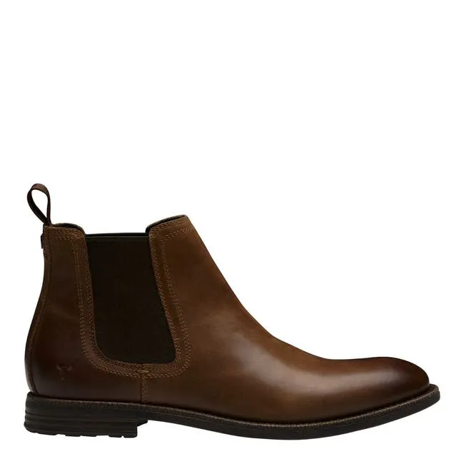 Men Sergio Dark Brown Leather Boots Windsor Smith Boots