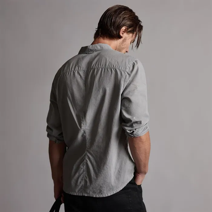 Men Shirting James Perse Standard Shirt Breeze Pigment