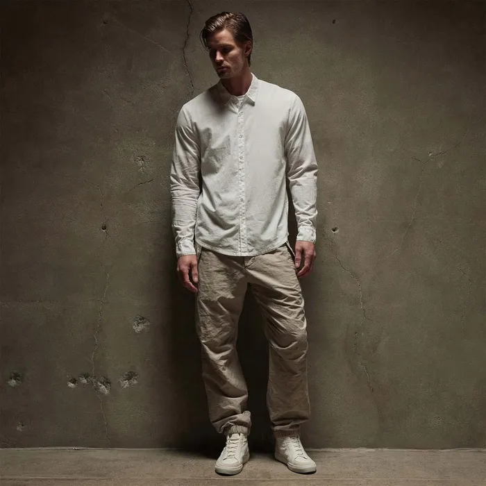 Men Shirting James Perse Standard Shirt White