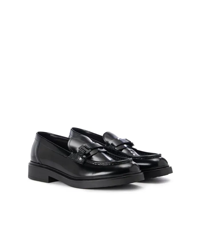 Men Shoes Iceberg Sophisticated Leather Loafers With Chunky Sole Men Shoes Iceberg Sophisticated Leather Loafers With Chunky Sole