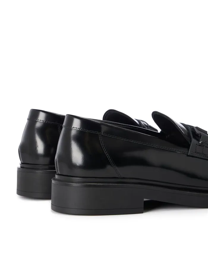 Men Shoes Iceberg Sophisticated Leather Loafers With Chunky Sole Men Shoes Iceberg Sophisticated Leather Loafers With Chunky Sole