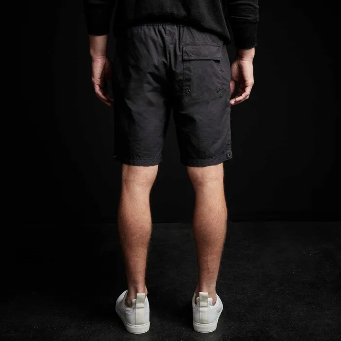 Men Shorts James Perse Parachute Flight Short Black
