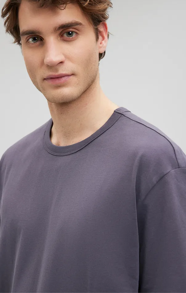 Men Simple Crew Neck TShirt In Periscope Mavi Jeans TShirts Men Simple Crew Neck TShirt In Periscope Mavi Jeans TShirts