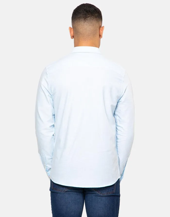 Men Sky Blue Cotton Long Sleeve Shirt Sky Blue Threadbare Shirts Men Sky Blue Cotton Long Sleeve Shirt Sky Blue Threadbare Shirts
