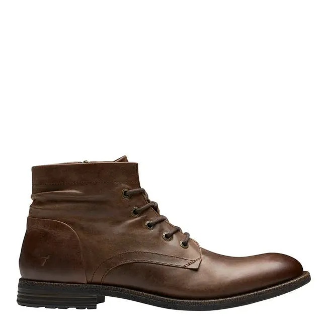 Men Stephan Dark Brown Leather Boots Windsor Smith Boots