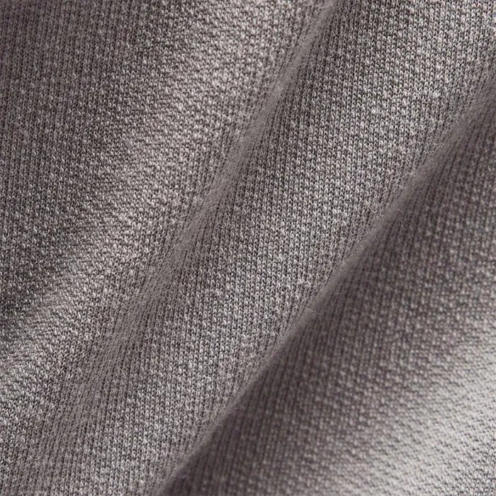 Men Sweat TopsBottoms James Perse French Terry Zip Up Silver Grey