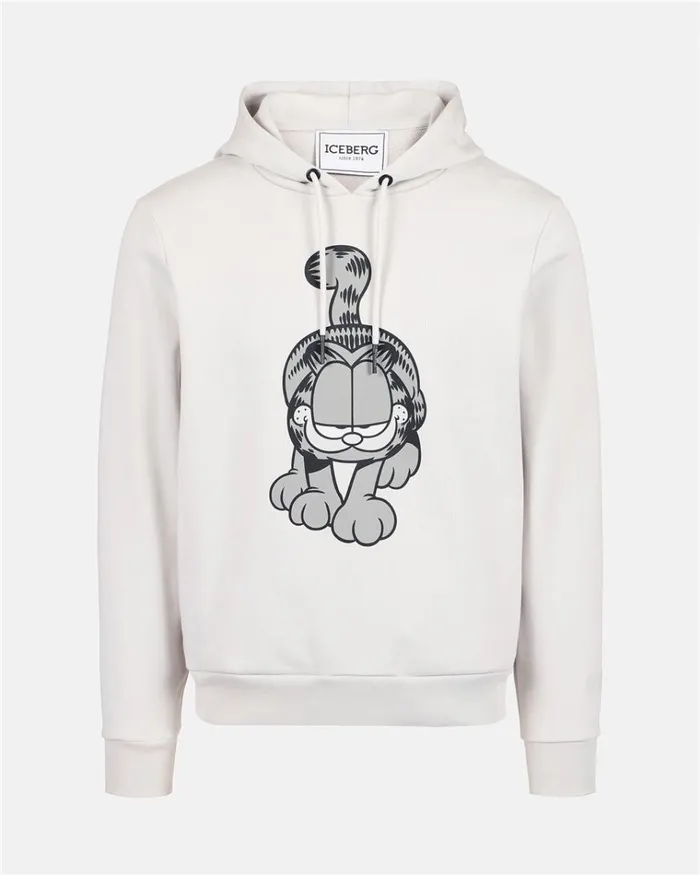 Men SWEATSHIRTS Iceberg Hoodie With Cartoon Prints Men SWEATSHIRTS Iceberg Hoodie With Cartoon Prints
