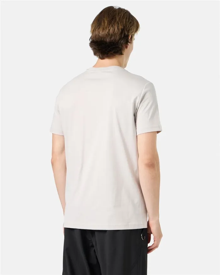 Men TSHIRTS AND POLO Iceberg Beige Crewneck Sweatshirt With Embroidered Iceberg Logo Men TSHIRTS AND POLO Iceberg Beige Crewneck Sweatshirt With Embroidered Iceberg Logo